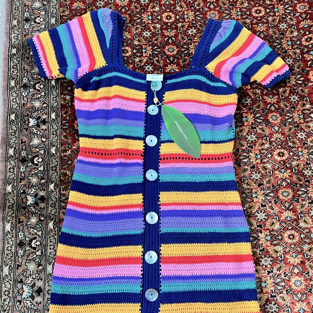BRAND NEW FARM RIO KNIT DRESS WITH TAGS